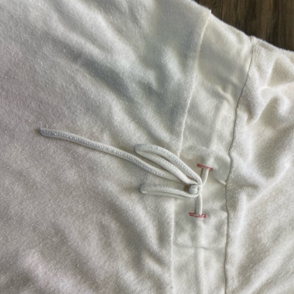 Y2K Sleeveless Hooded Dress in Soft White - Picture 2 of 5